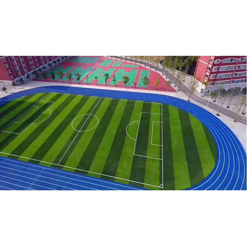 人造草足球场